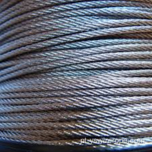 316 corda de arame de aço inoxidável 1x19 8,0mm